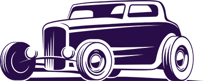 Home Inspector purple car